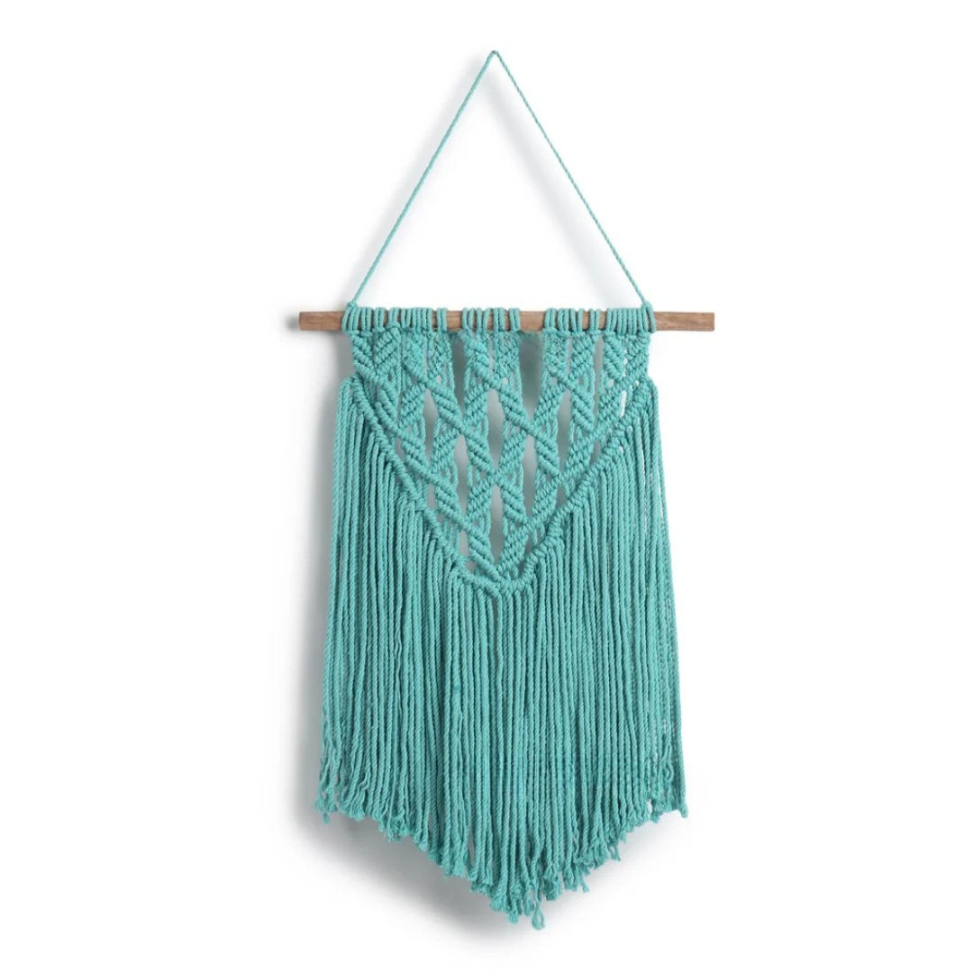 Sustainable Macrame Wall Decor Environmentally Friendly Fiber Art